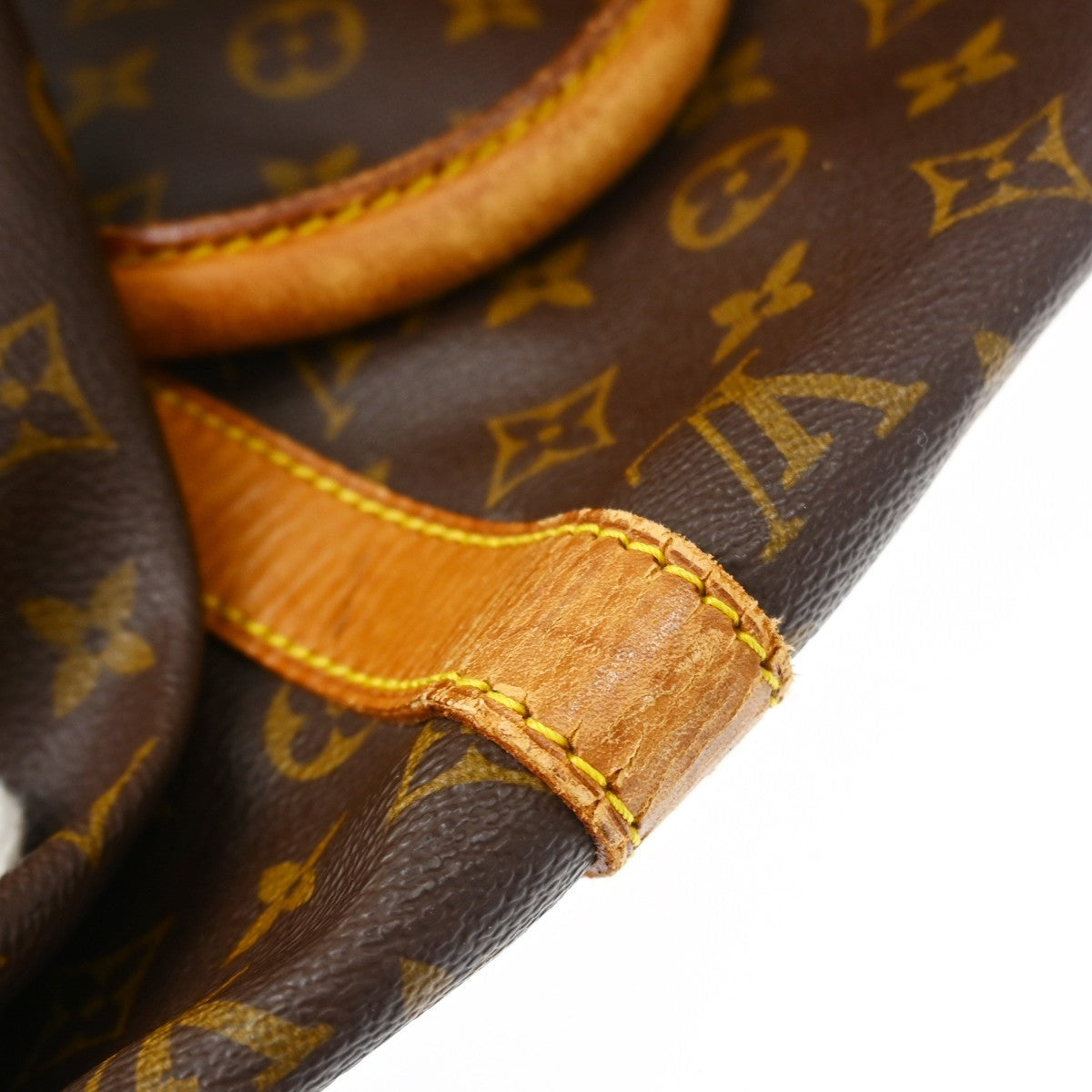 Louis Vuitton Keepall Bandouliere Bag Monogram Canvas Brown Canvas Travel Bag