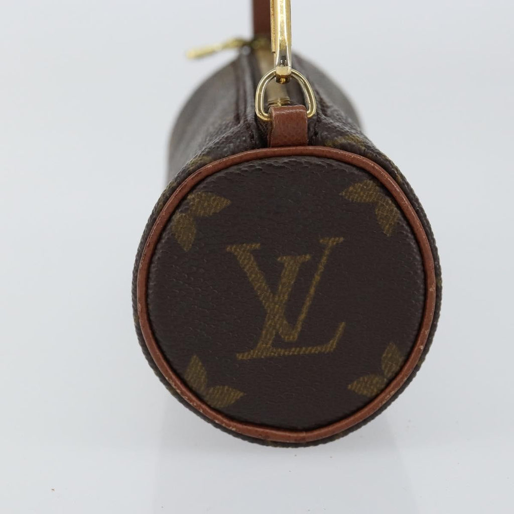 Louis Vuitton Papillon Pochette Monogram Canvas Brown Canvas Clutche & Pouche Bag