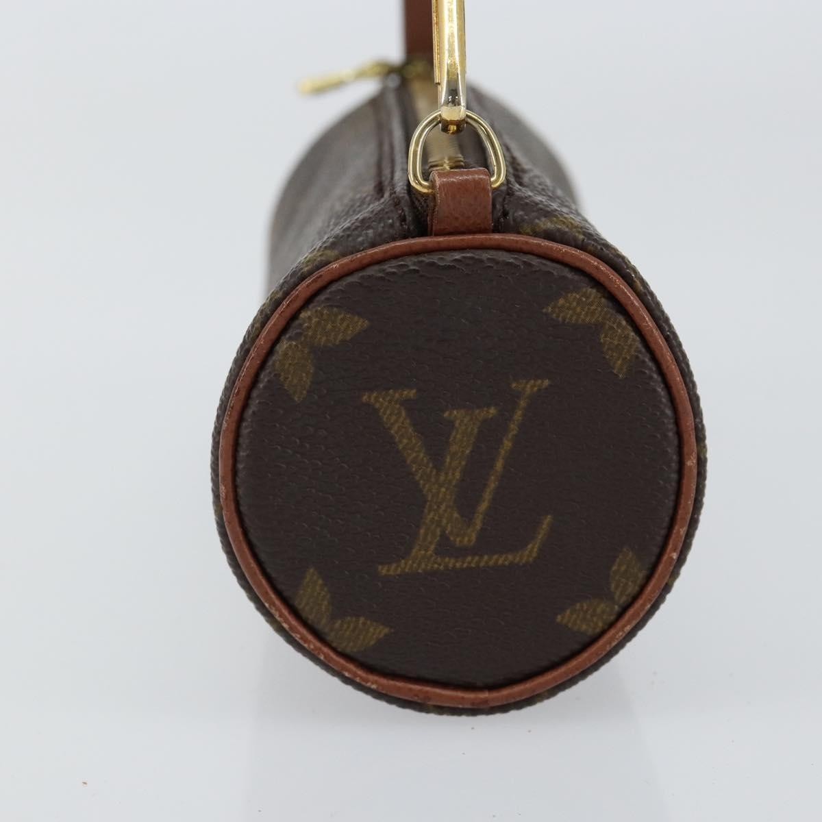 Louis Vuitton Papillon Pochette Monogram Canvas Brown Canvas Clutche & Pouche Bag