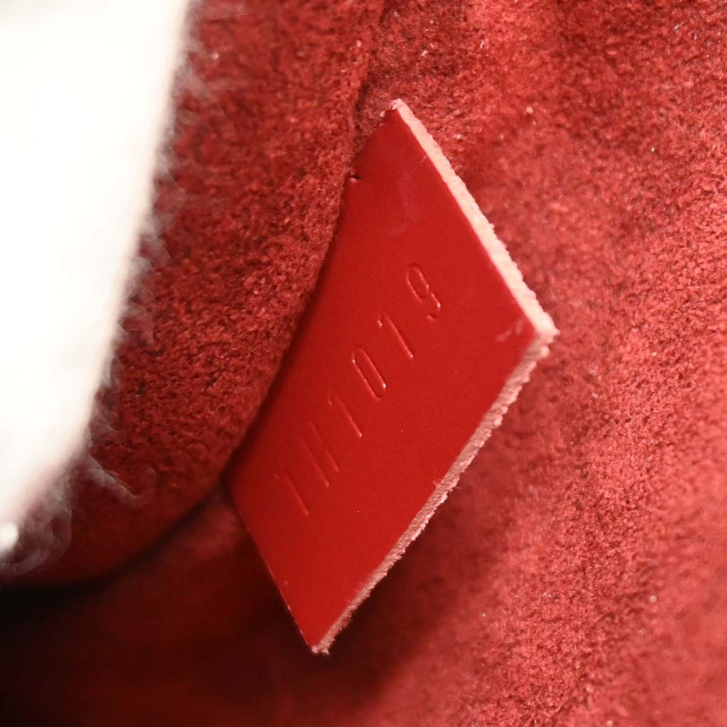 Louis Vuitton Jasmin Bag Epi Leather Red Leather Handbag