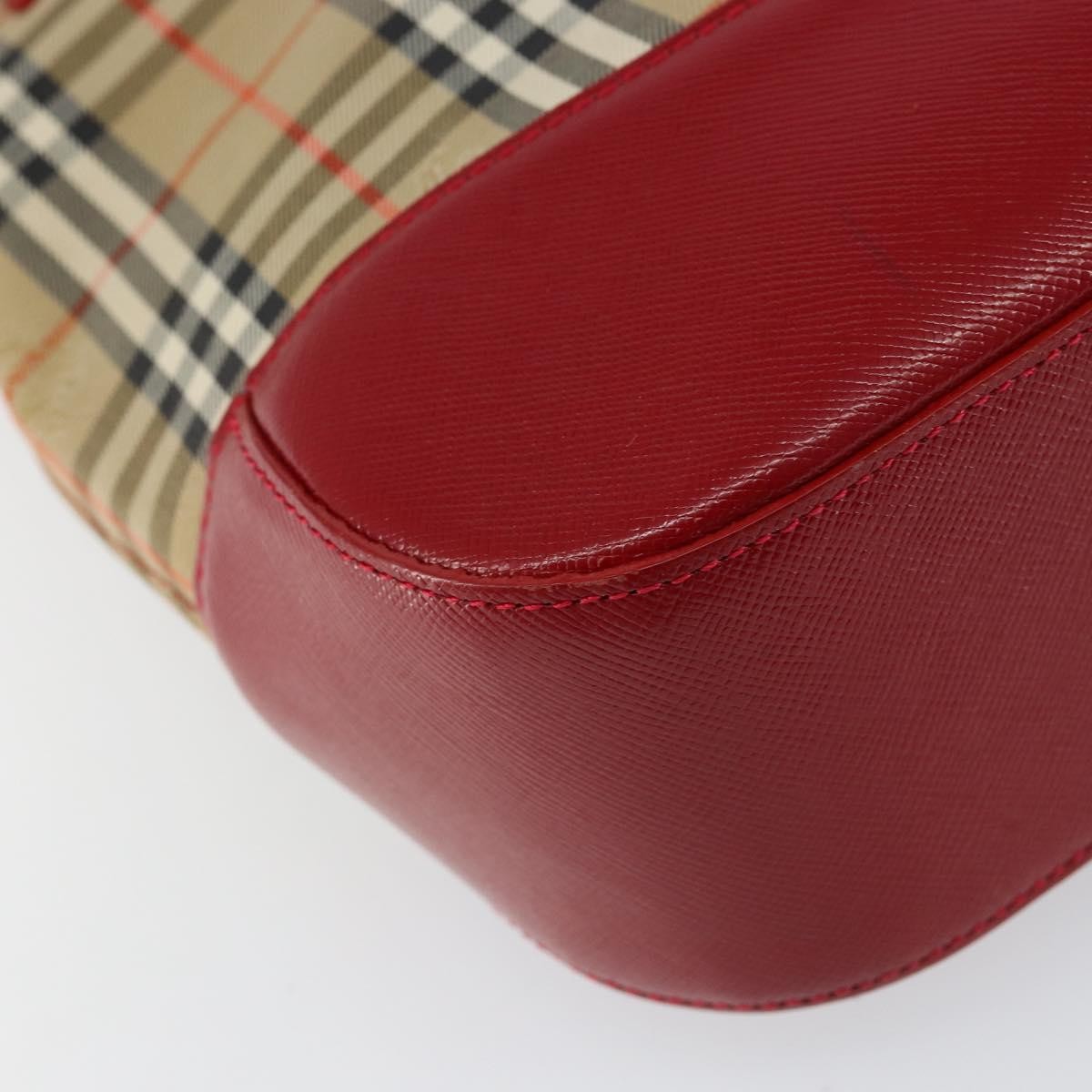 Burberry Nova Check Handbag Nova Check Canvas Beige Canvas Handbag