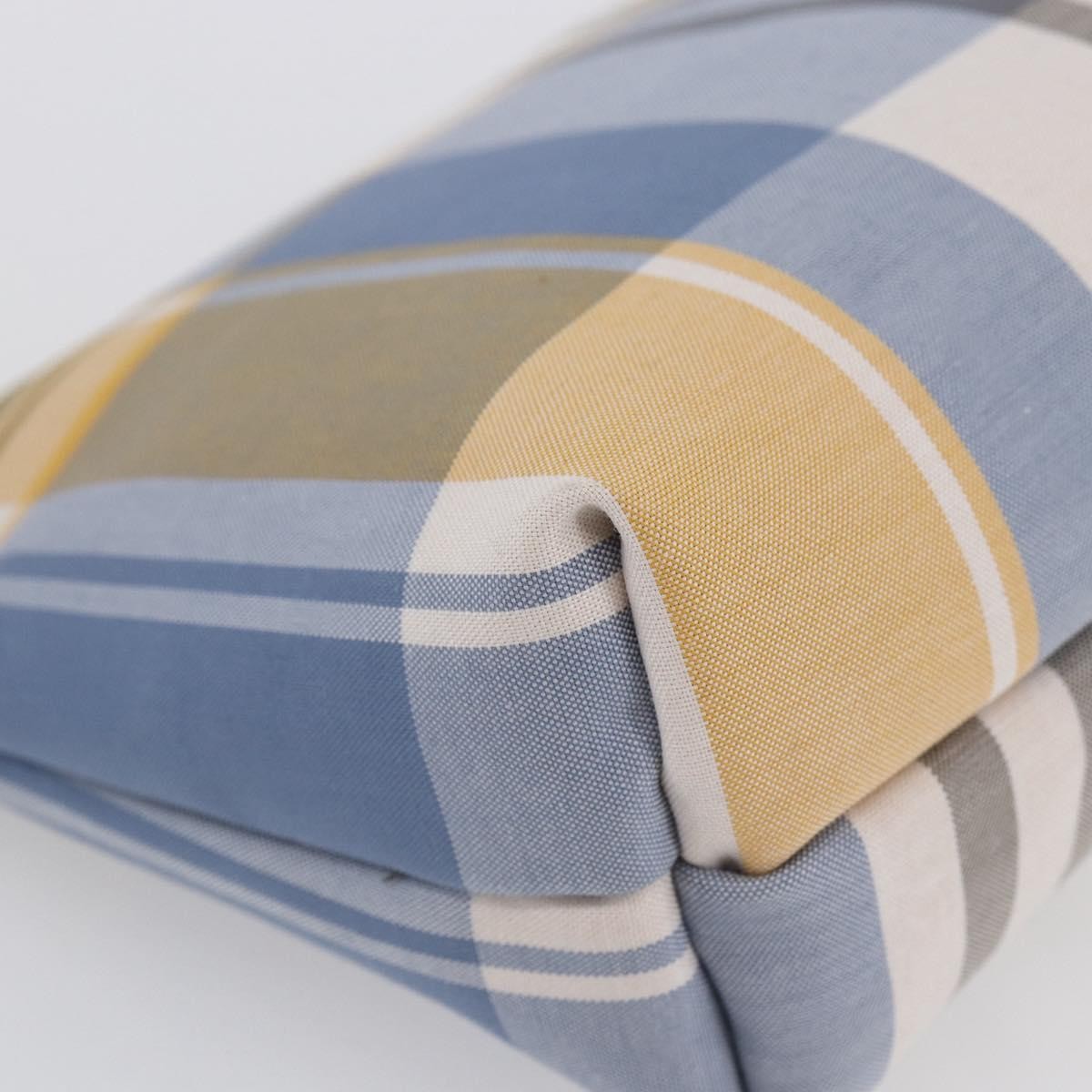 Burberry Nova Check Pochette Canvas Blue Canvas Clutche & Pouche Bag