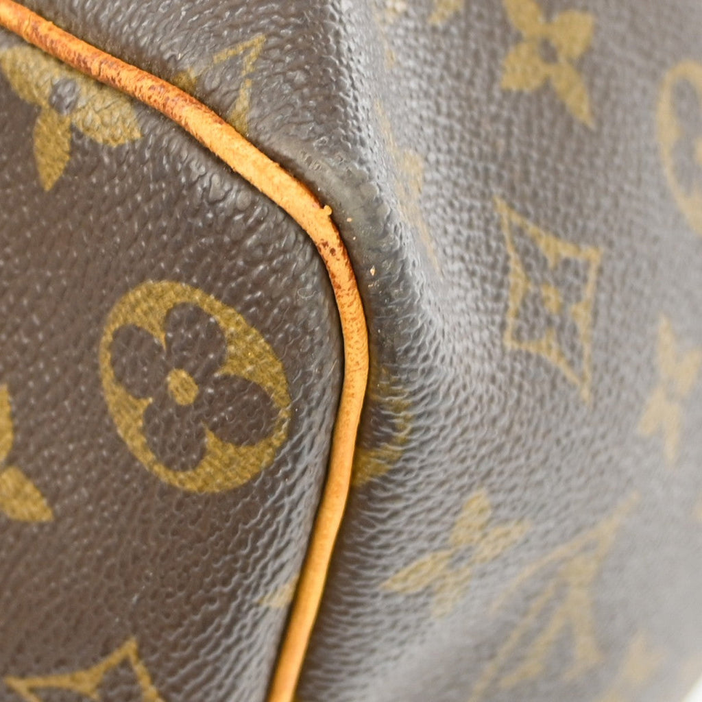 Louis Vuitton Keepall Bag Monogram Canvas Brown Canvas Travel Bag