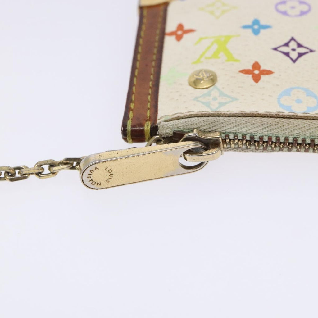 Louis Vuitton Pochette Clés Monogram Canvas Multicolour Canvas Wallets Accessory