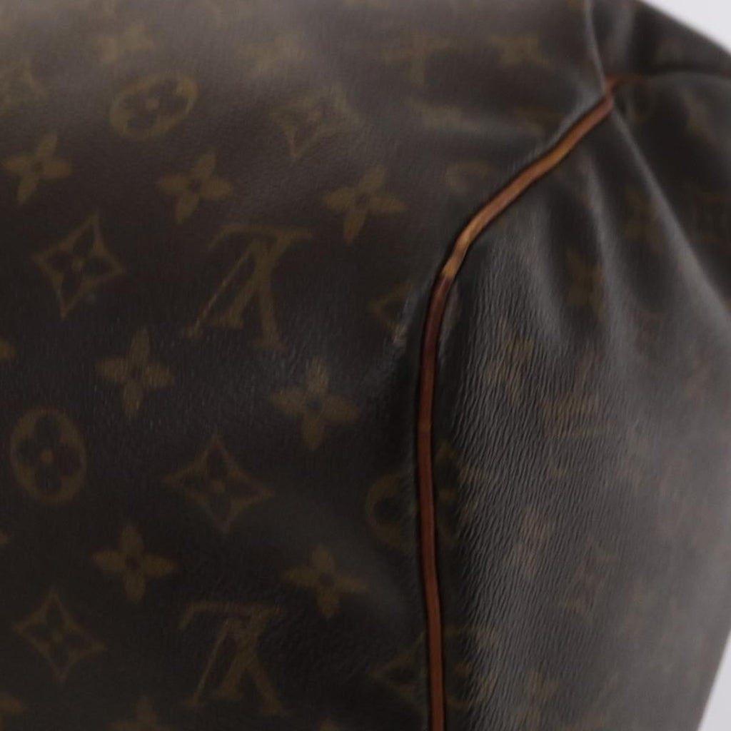 Louis Vuitton Keepall Bag Monogram Canvas Brown Canvas Travel Bag