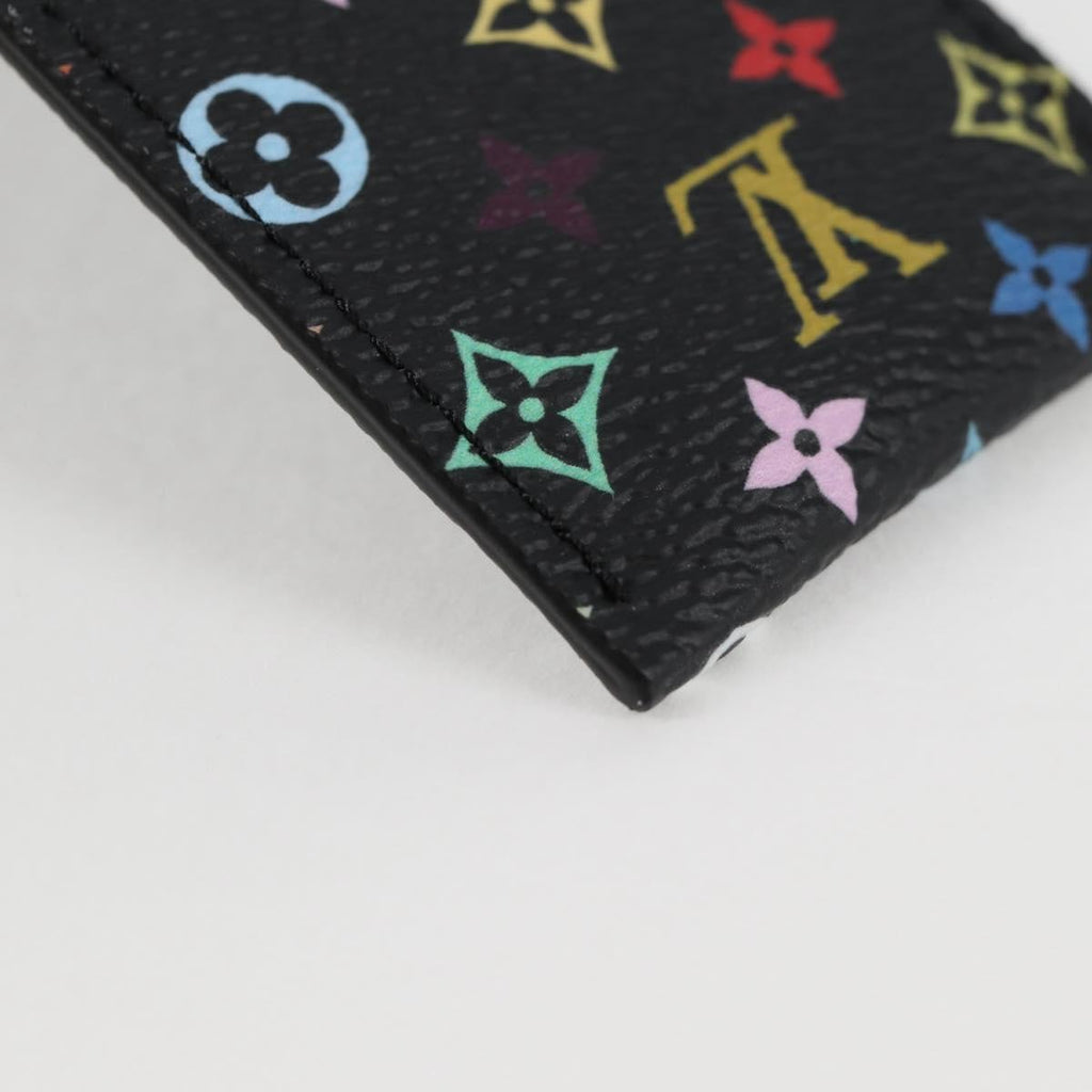 Louis Vuitton Etui À Stylo Canvas Black Canvas Clutche & Pouche Bag