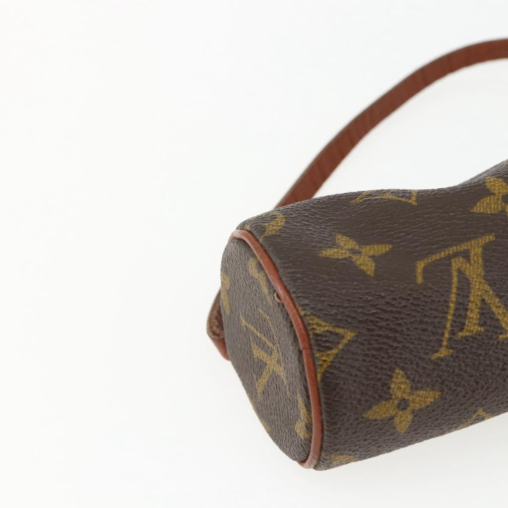Louis Vuitton Papillon Pochette Monogram Canvas Brown Canvas Clutche & Pouche Bag