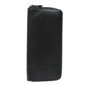 Louis Vuitton Zippy Wallet Vertical Monogram Shadow Leather Black Leather Wallets Accessory