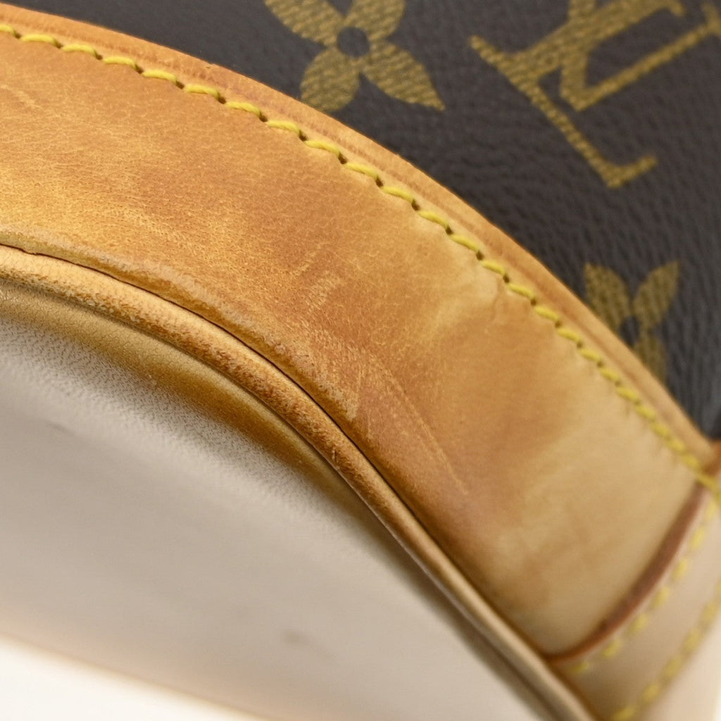 Louis Vuitton Alma Handbag Monogram Canvas Brown Canvas Handbag