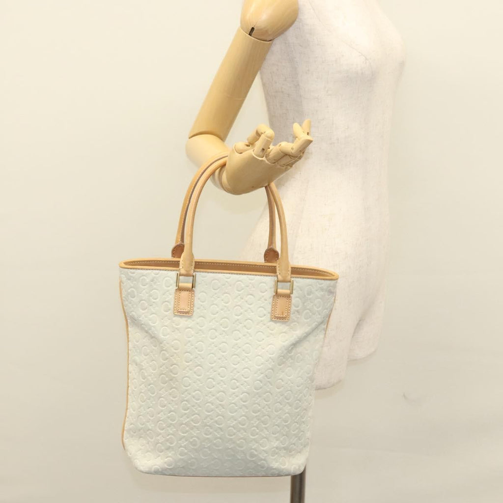 Celine Vintage Macadam Tote Bag C Macadam Suede White Suede Tote Bag Bag