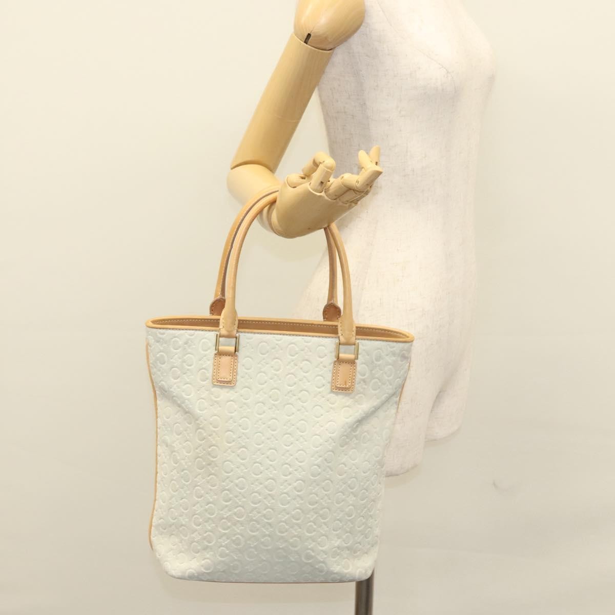 Celine Vintage Macadam Tote Bag C Macadam Suede White Suede Tote Bag Bag