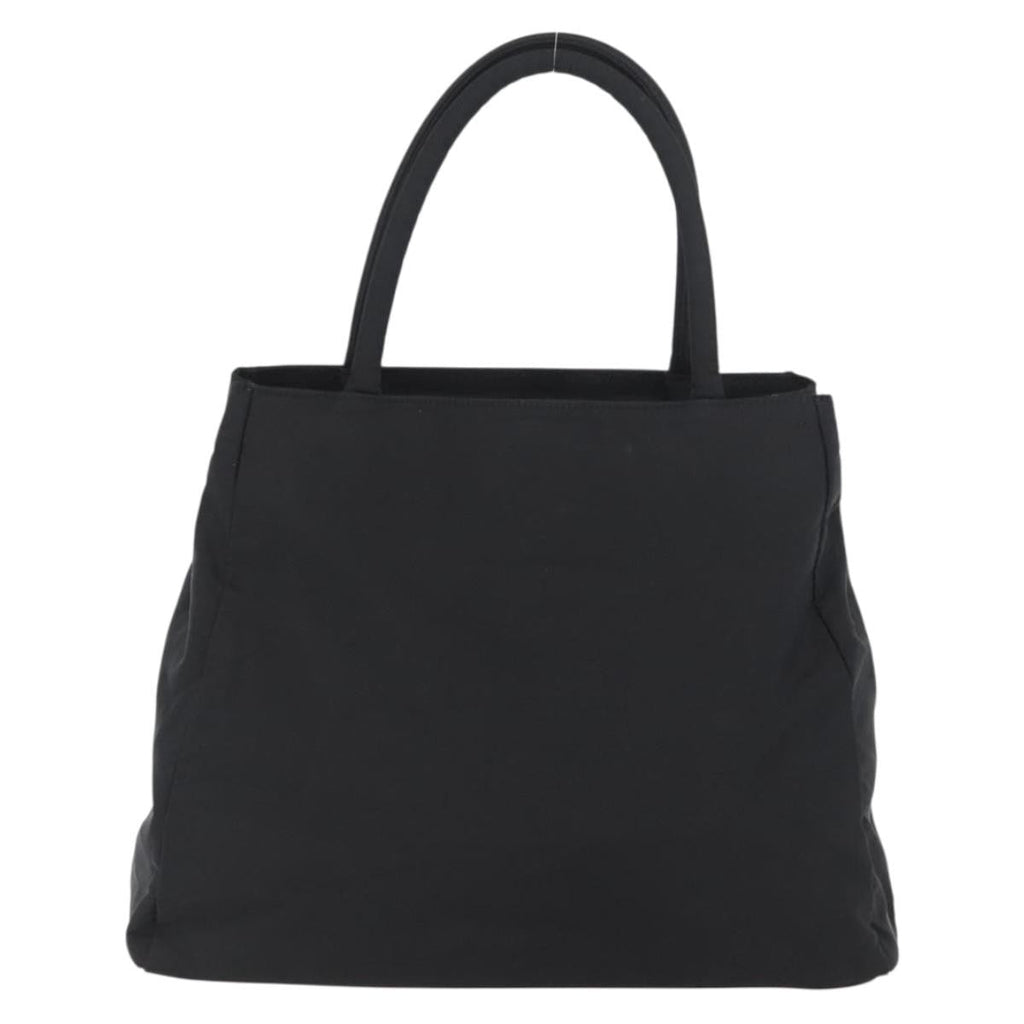 Prada Vintage Zip Tote Tessuto Black Nylon Tote Bag Bag