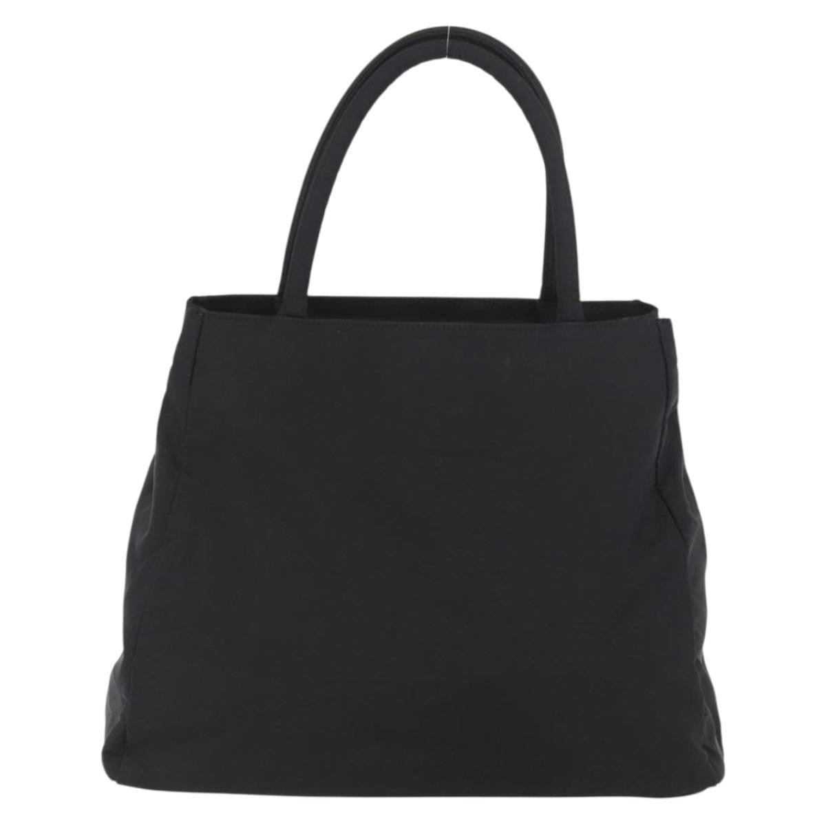 Prada Vintage Zip Tote Tessuto Black Nylon Tote Bag Bag