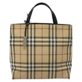 Burberry Nova Check Handbag Nova Check Canvas Beige Canvas Handbag