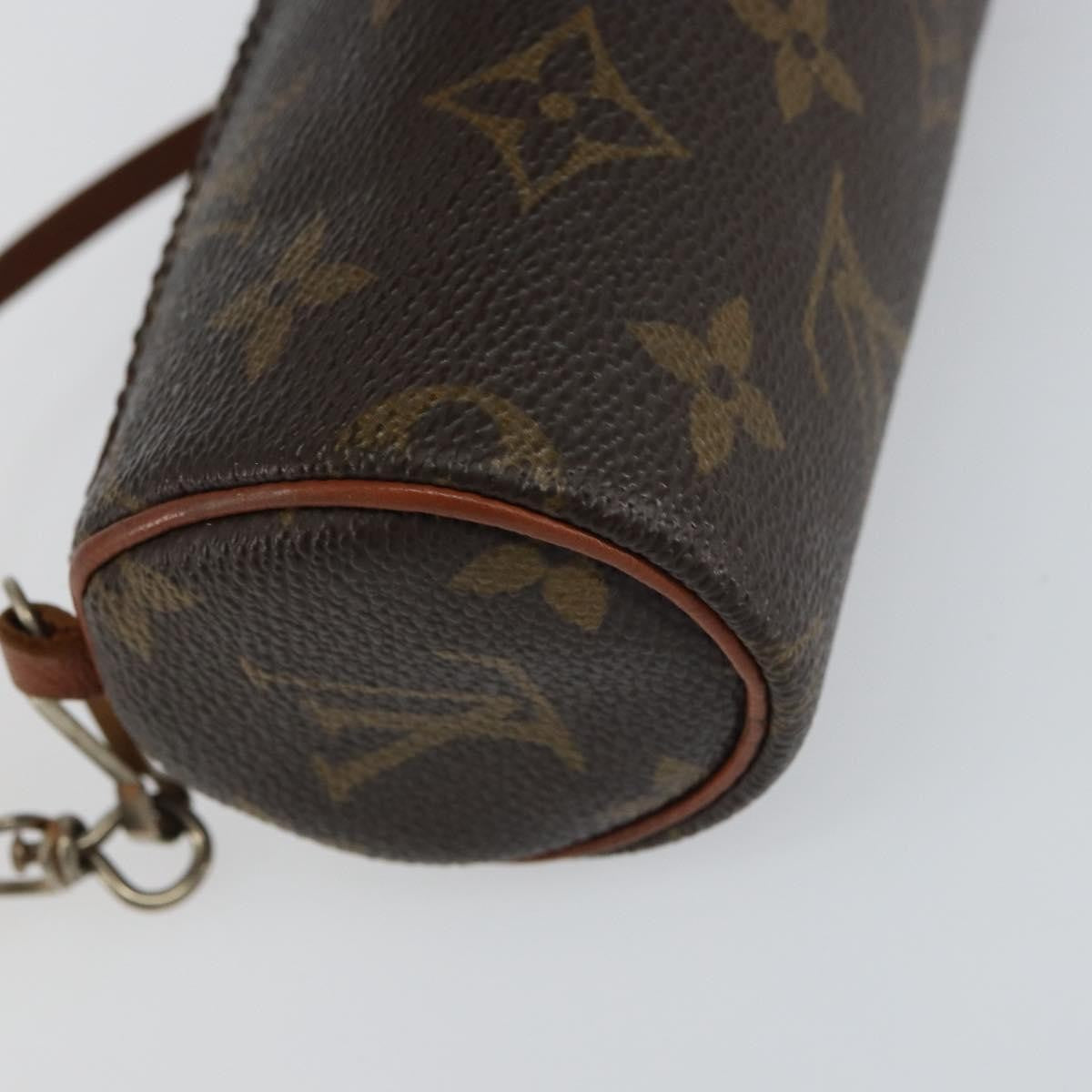 Louis Vuitton Papillon Pochette Monogram Canvas Brown Canvas Clutche & Pouche Bag