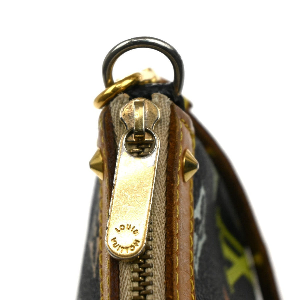 Louis Vuitton Pochette Accessoires Monogram Multicolor Multicolour Leather Clutche & Pouche Bag