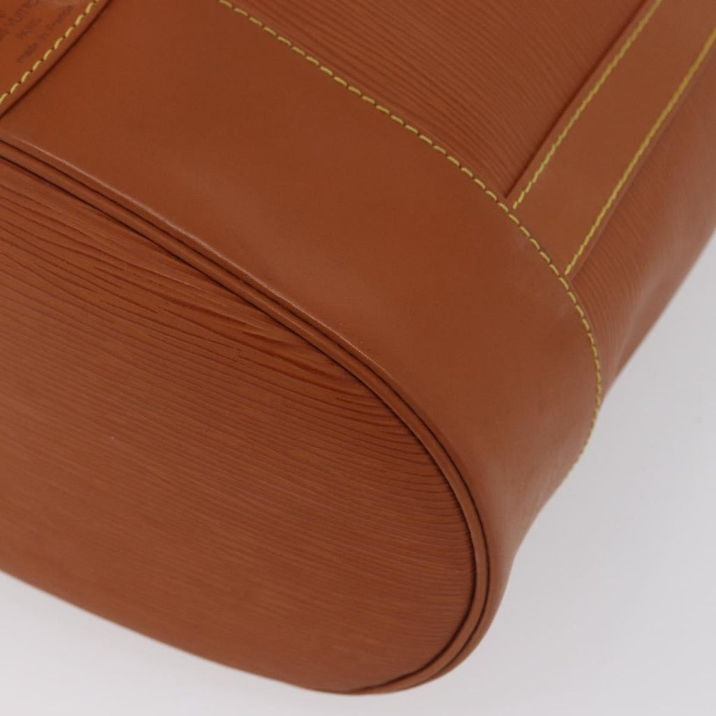 Louis Vuitton Randonnee Backpack Epi Leather Brown Leather Backpack Bag