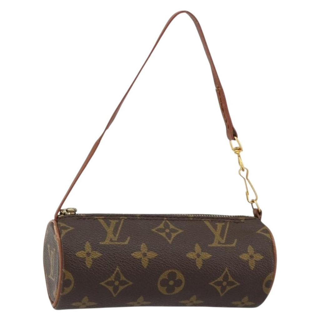 Louis Vuitton Papillon Pochette Monogram Canvas Brown Canvas Clutche & Pouche Bag