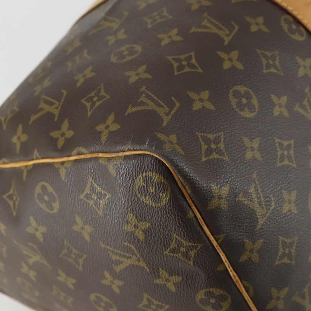 Louis Vuitton Keepall Bag Monogram Canvas Brown Canvas Travel Bag