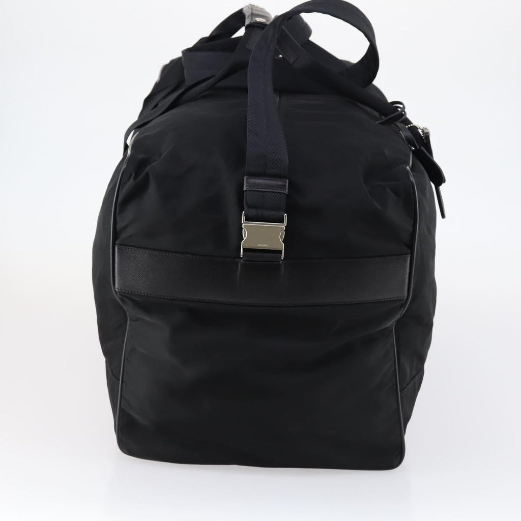 Prada Boston Bag Tessuto Black Nylon Bag
