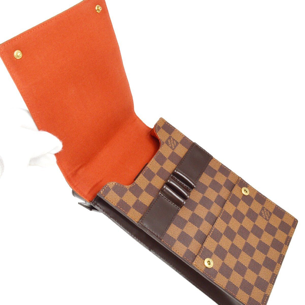 Louis Vuitton Portobello Messenger Damier Brown Canvas Shoulder Bag
