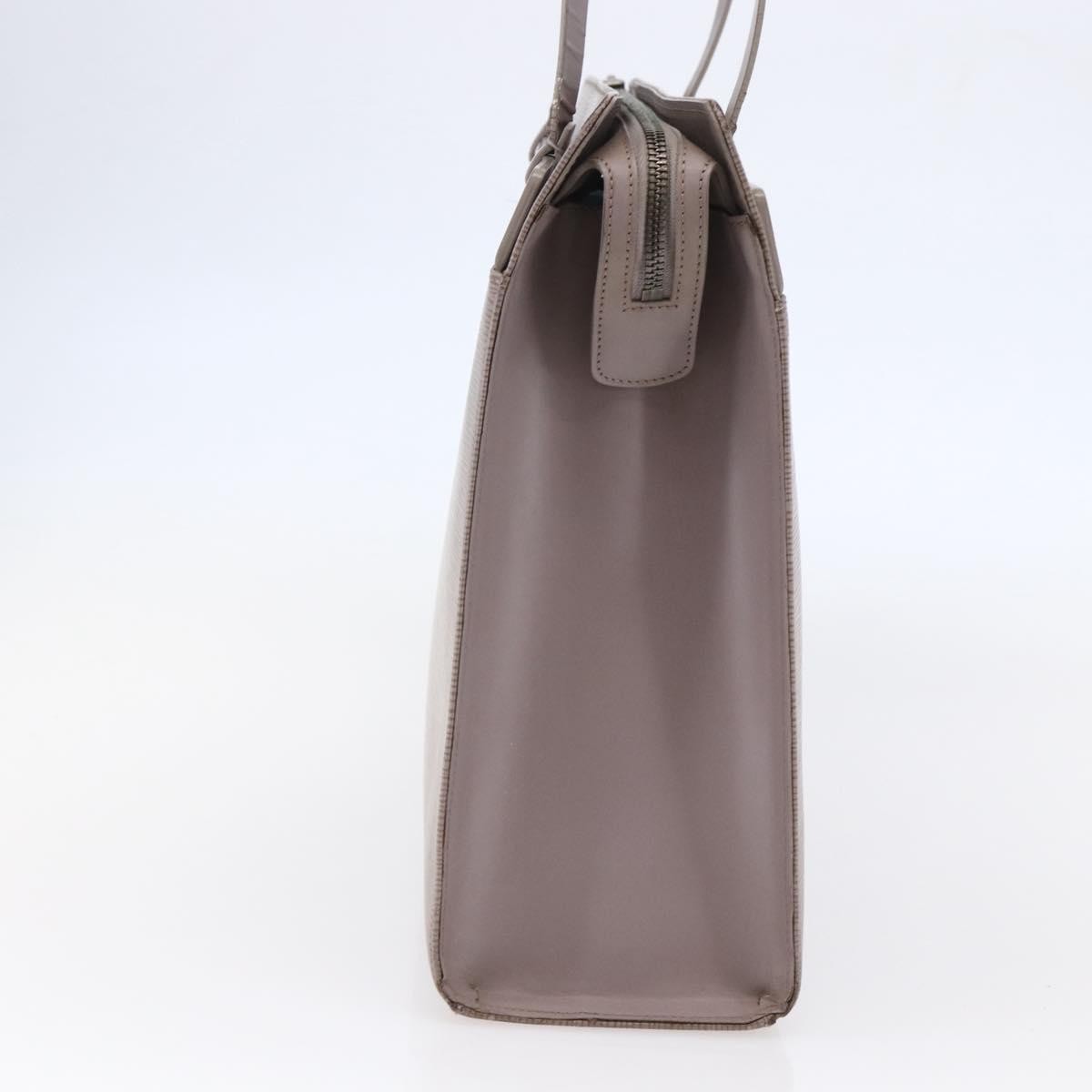 Louis Vuitton Croisette Handbag Epi Leather Purple Leather Tote Bag