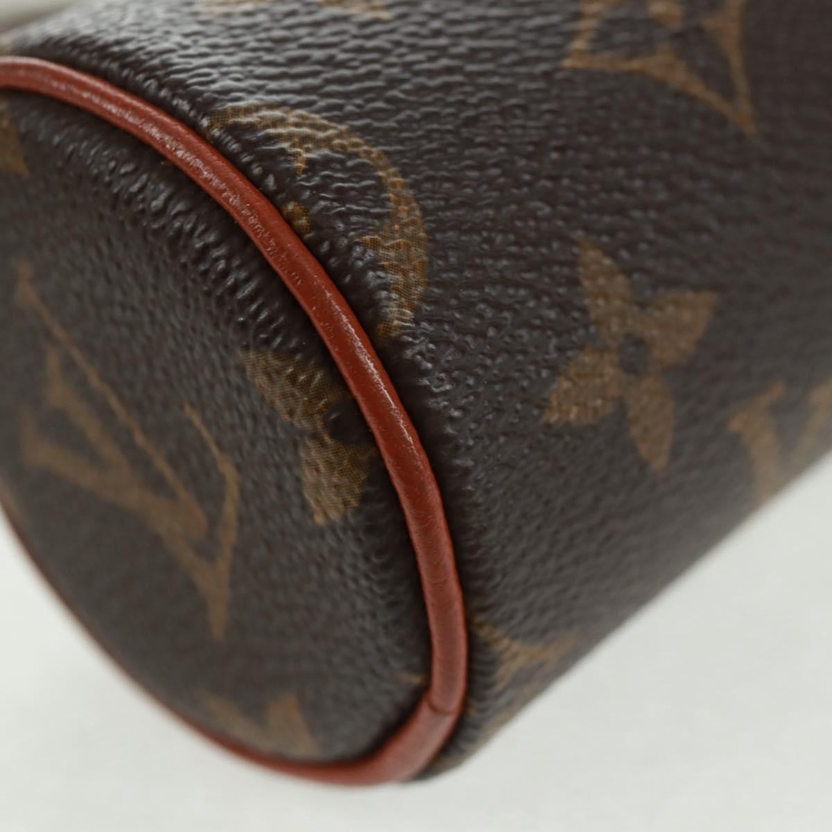 Louis Vuitton Papillon Pochette Monogram Canvas Brown Canvas Clutche & Pouche Bag