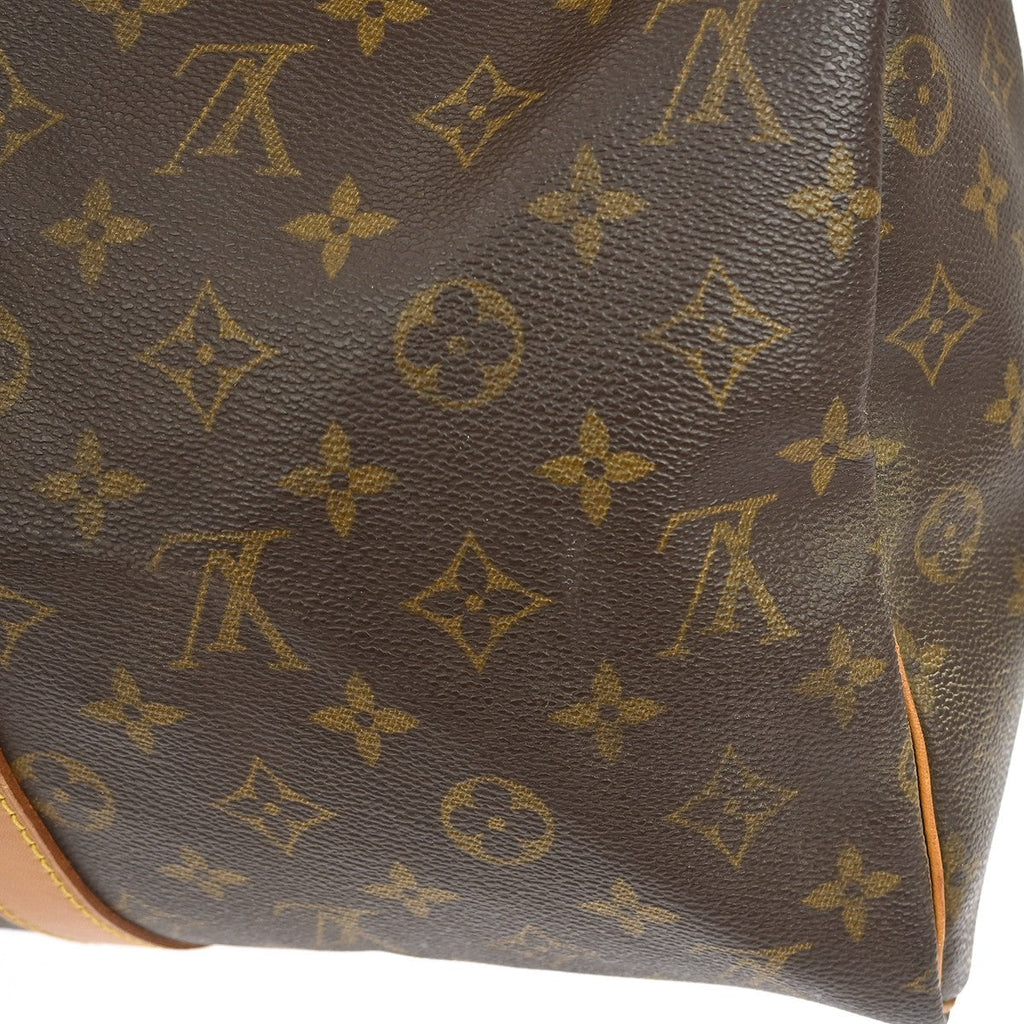 Louis Vuitton Keepall Bag Monogram Canvas Brown Canvas Travel Bag