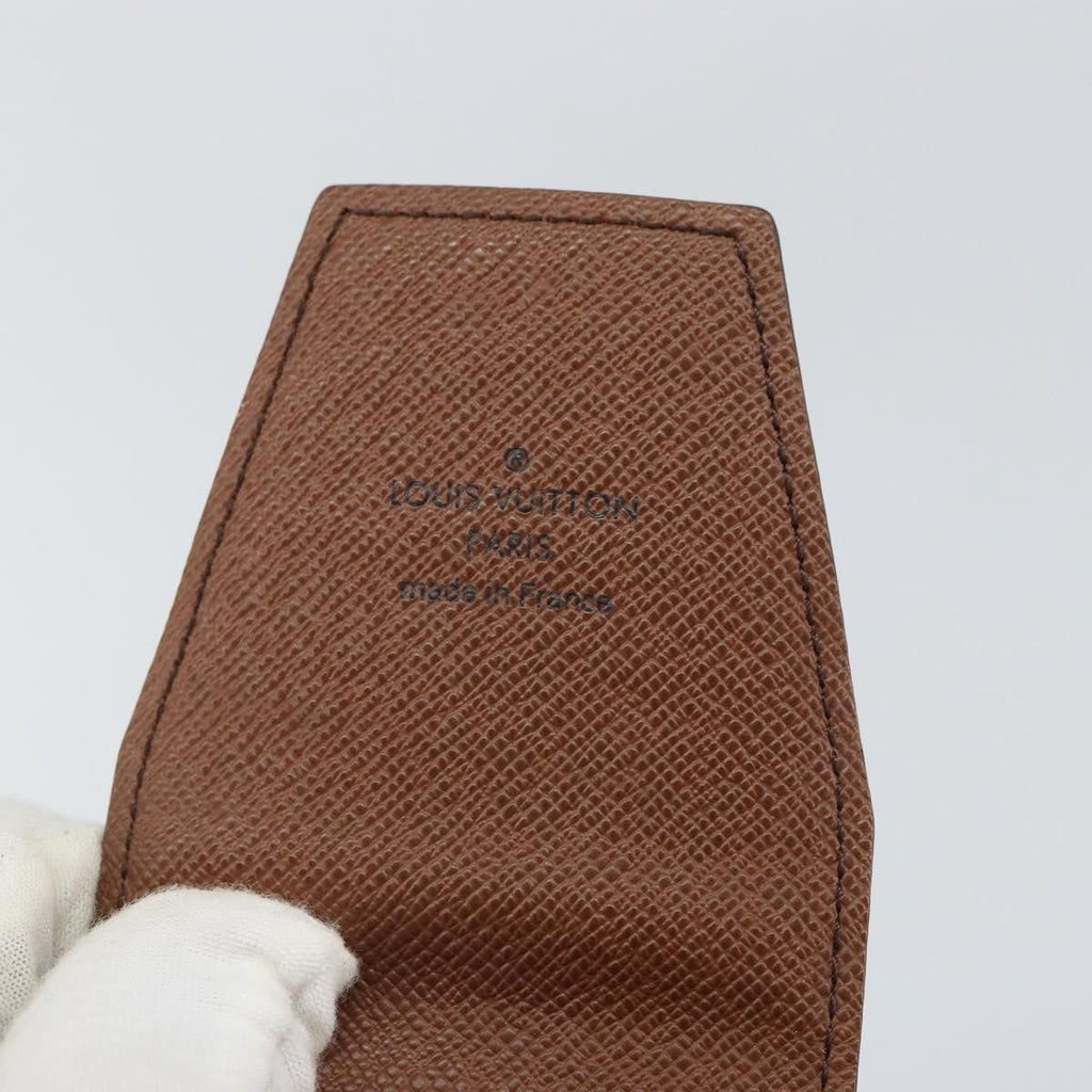 Louis Vuitton Etui Cigarette Case Monogram Canvas Brown Canvas Wallets Accessory