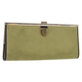 Christian Dior Trotter Pouch Canvas Green Canvas Clutche & Pouche Bag (Pre-Owned)