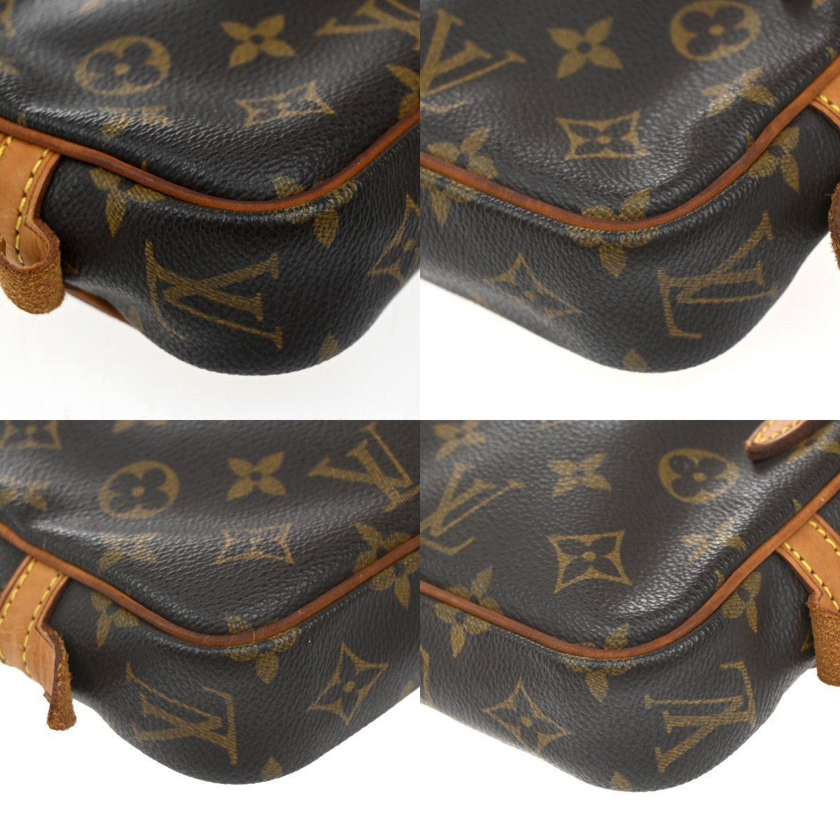Louis Vuitton Pochette Marly Bandouliere Bag Monogram Canvas Brown Canvas Shoulder Bag
