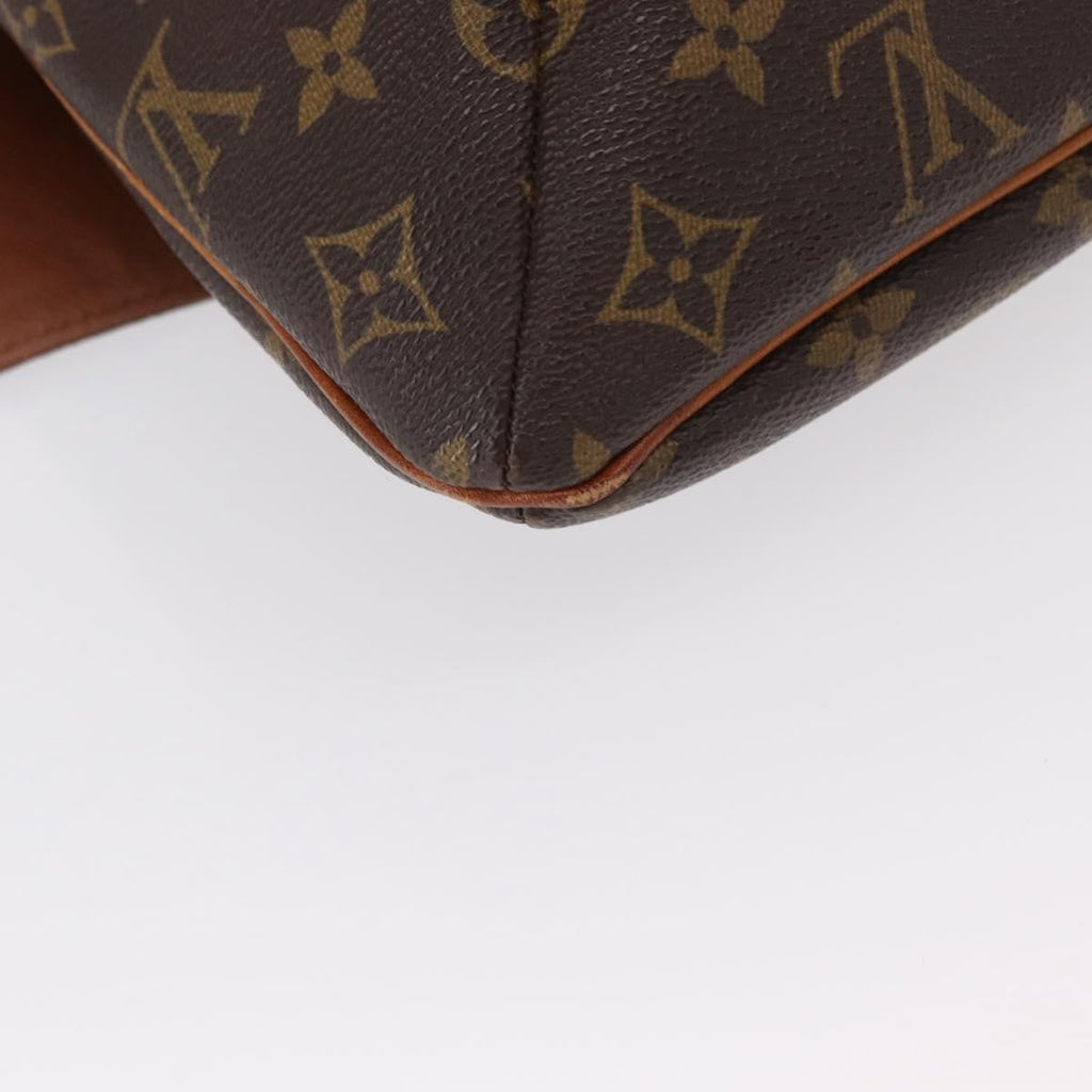 Louis Vuitton Musette Salsa Handbag Monogram Canvas Brown Canvas Shoulder Bag