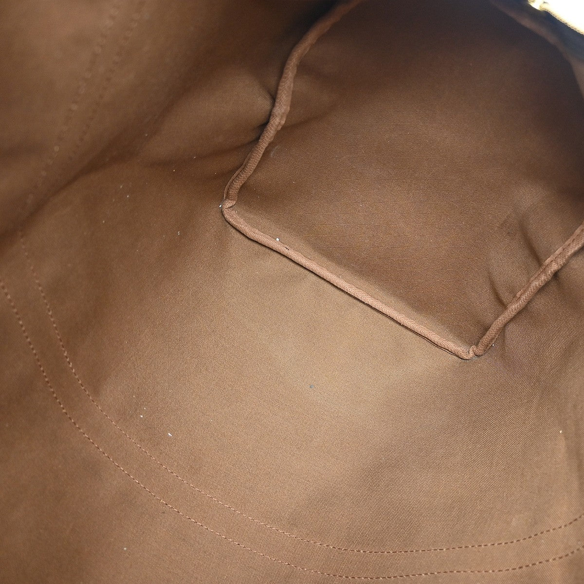 Louis Vuitton Keepall Bag Monogram Canvas Brown Canvas Travel Bag