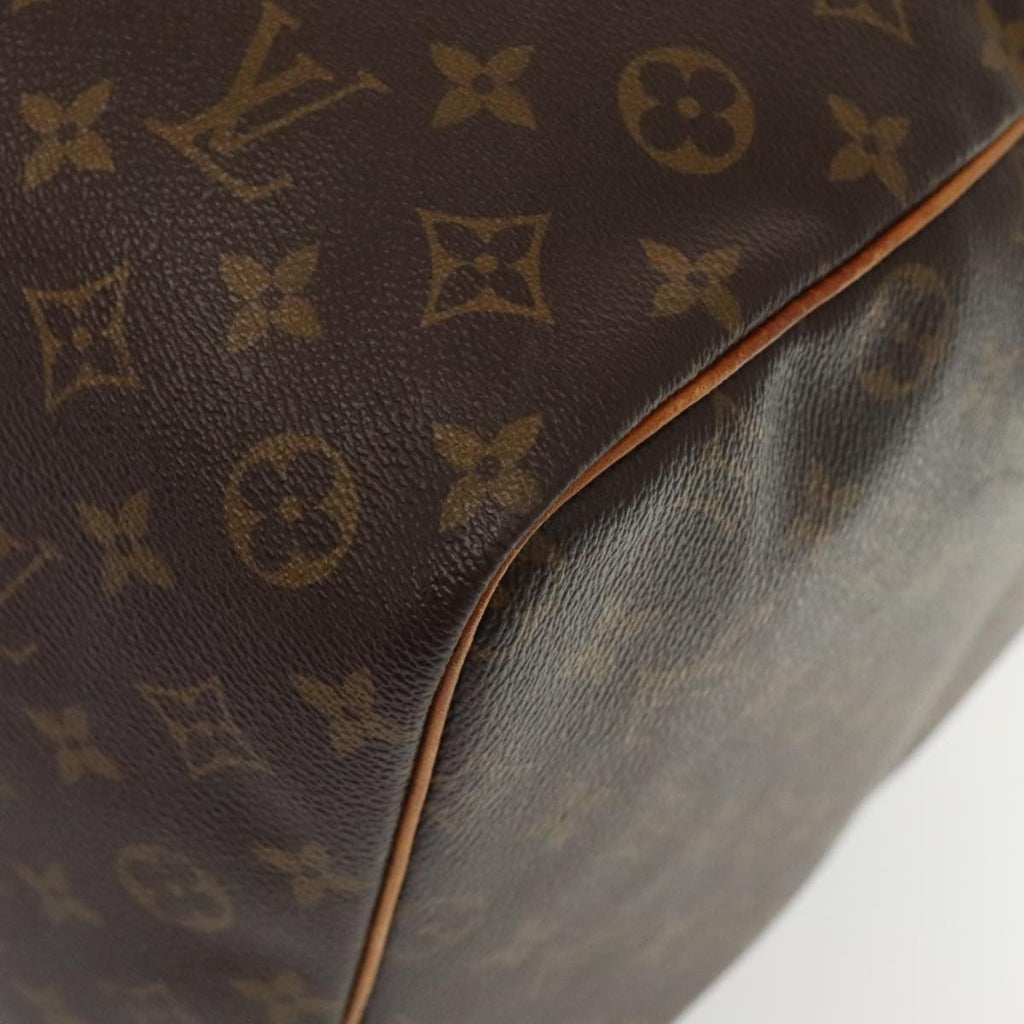 Louis Vuitton Keepall Bag Monogram Canvas Brown Canvas Travel Bag