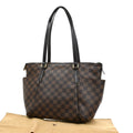 Louis Vuitton Totally Handbag Damier Brown Canvas Shoulder Bag