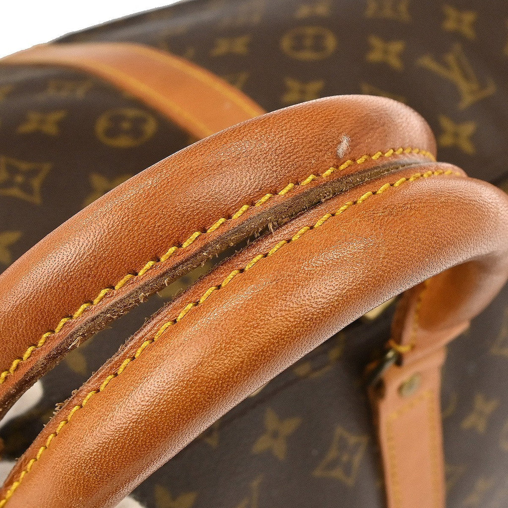 Louis Vuitton Keepall Bag Monogram Canvas Brown Canvas Travel Bag