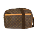 Louis Vuitton Reporter Bag Monogram Canvas Brown Canvas Shoulder Bag