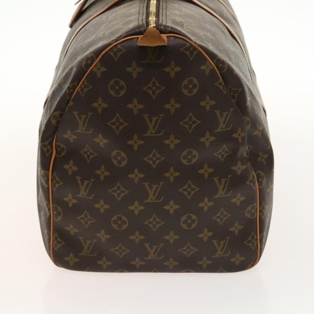 Louis Vuitton Keepall Bag Monogram Canvas Brown Canvas Travel Bag
