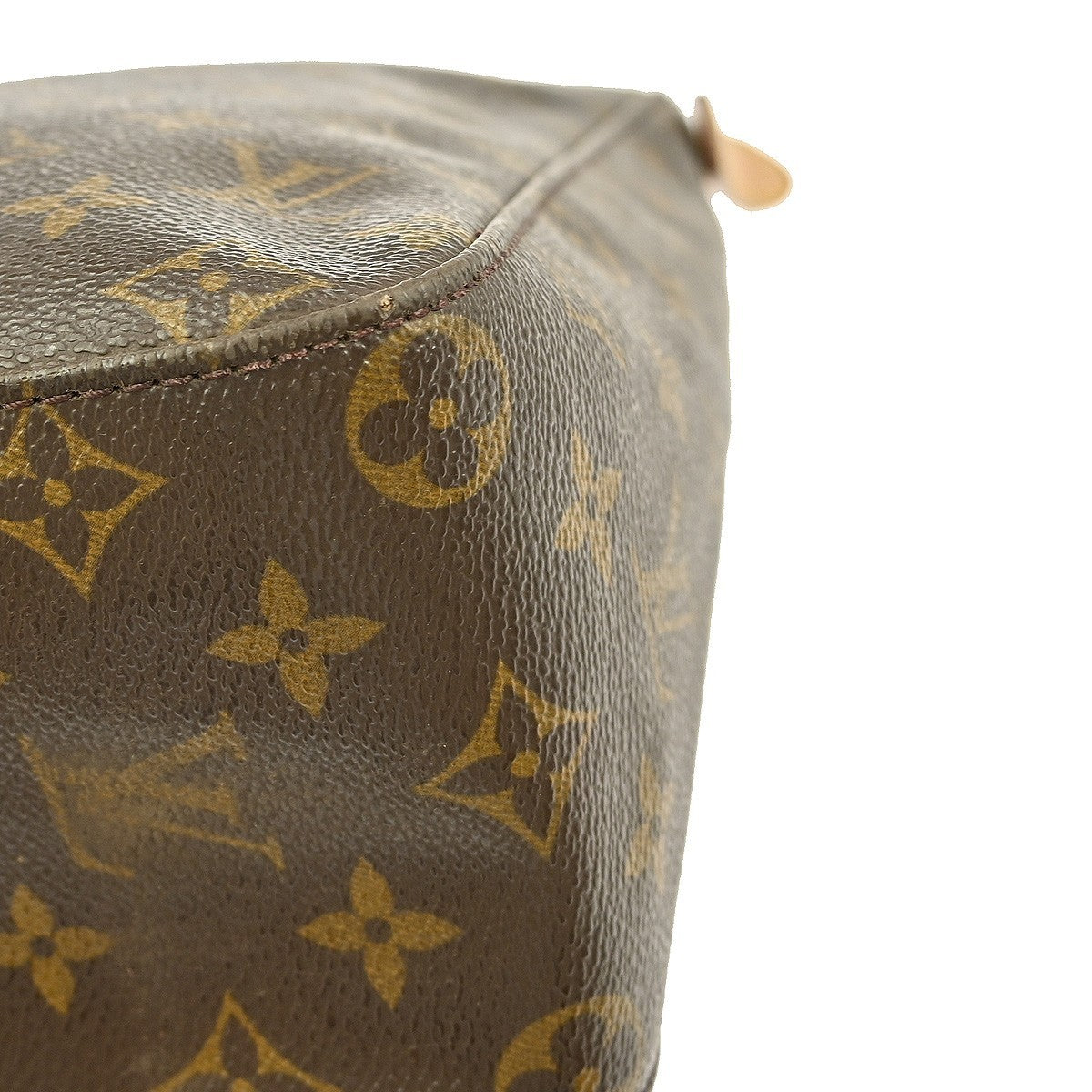 Louis Vuitton Monogram Looping Handbag Monogram Canvas Brown Canvas Shoulder Bag