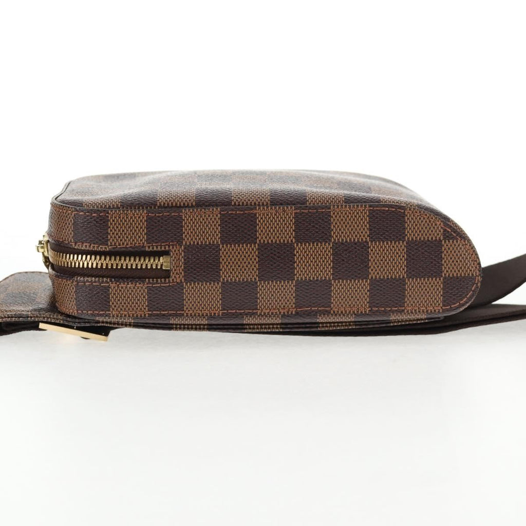 Louis Vuitton Geronimos Waist Bag Damier Brown Canvas Shoulder Bag