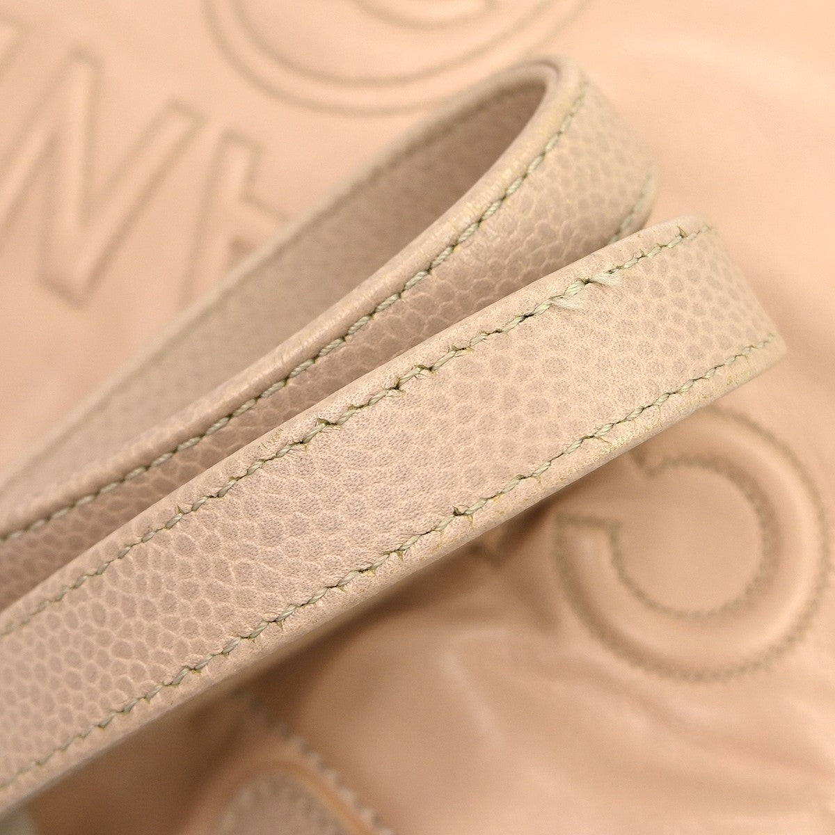 Chanel North South Deauville Tote Leather Pink Leather Tote Bag Bag