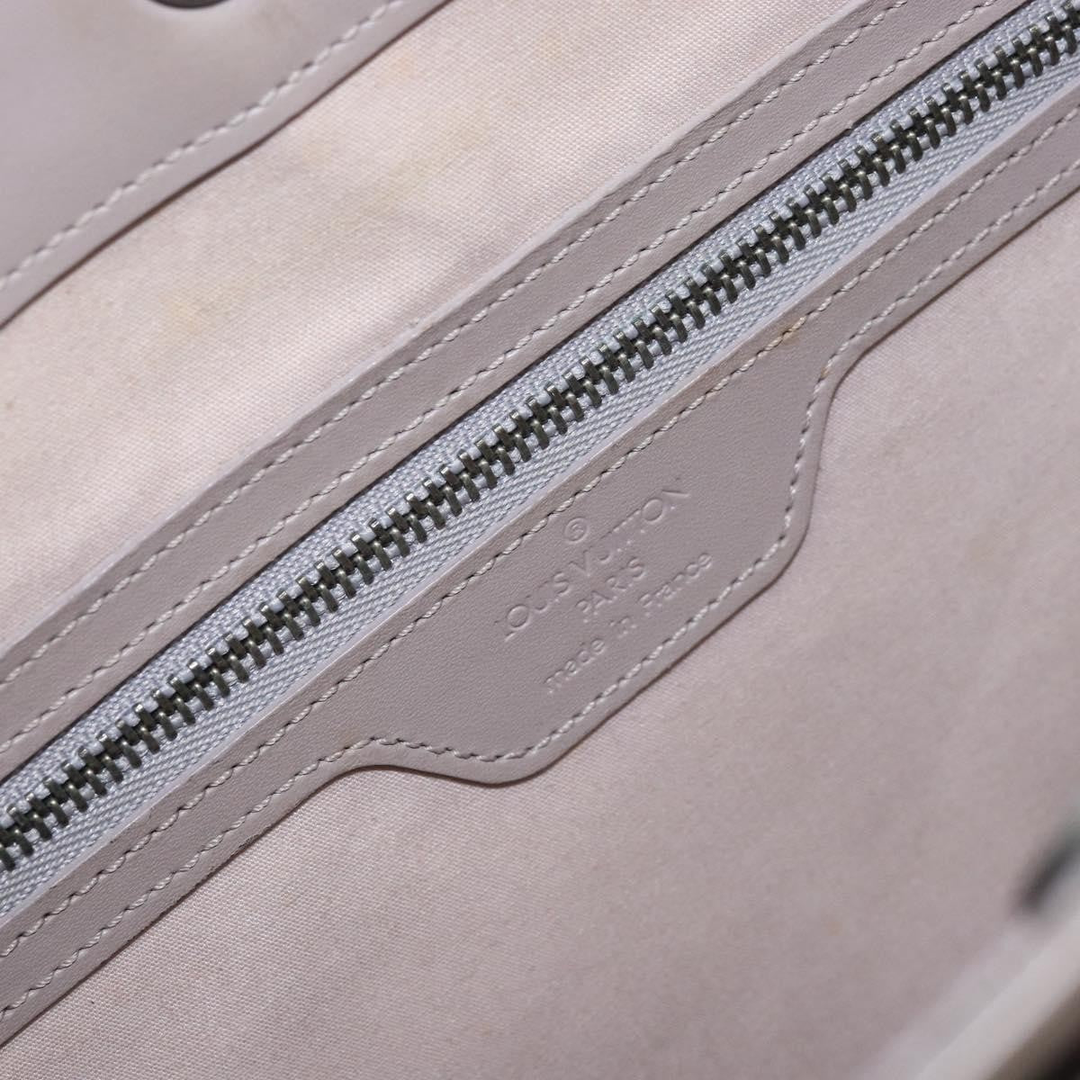 Louis Vuitton Saint Tropez Handbag Epi Leather Gray Leather Shoulder Bag