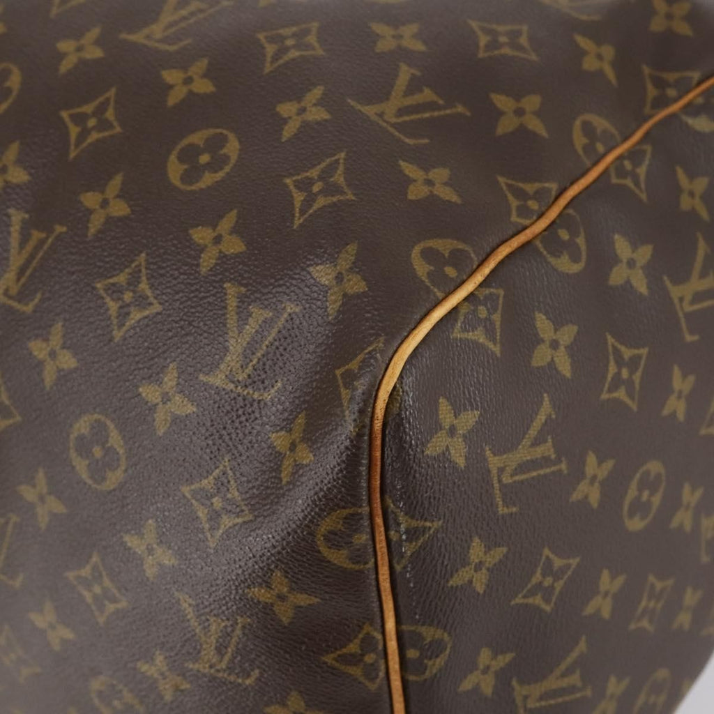 Louis Vuitton Keepall Bag Monogram Canvas Brown Canvas Travel Bag