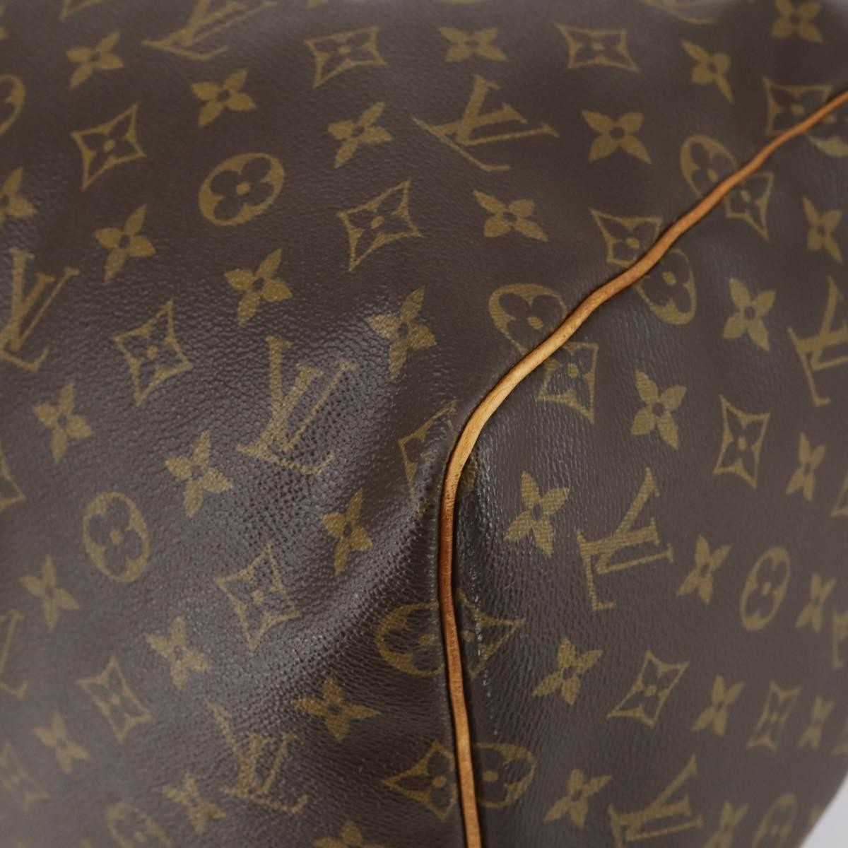 Louis Vuitton Keepall Bag Monogram Canvas Brown Canvas Travel Bag