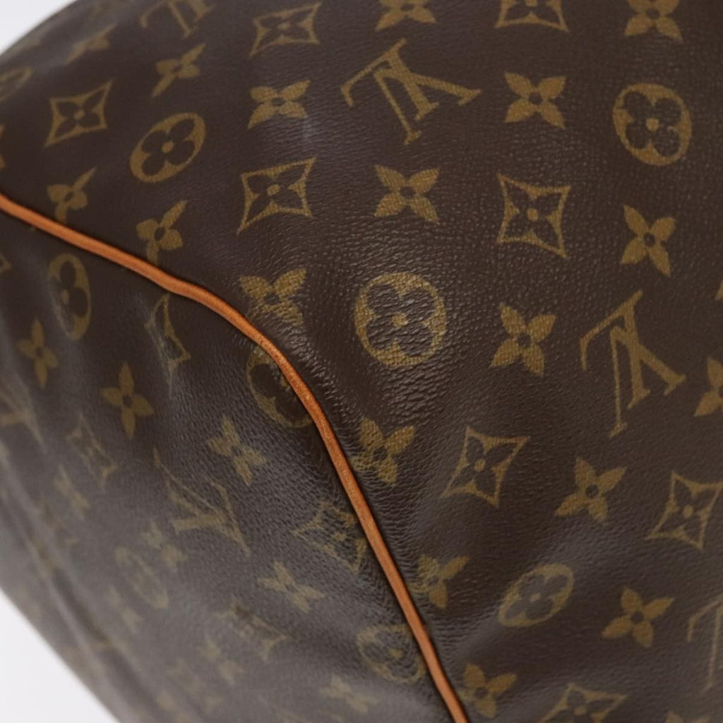 Louis Vuitton Keepall Bag Monogram Canvas Brown Canvas Travel Bag