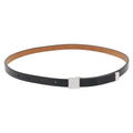 Louis Vuitton Carre Belt Leather Black Leather Belts Accessory