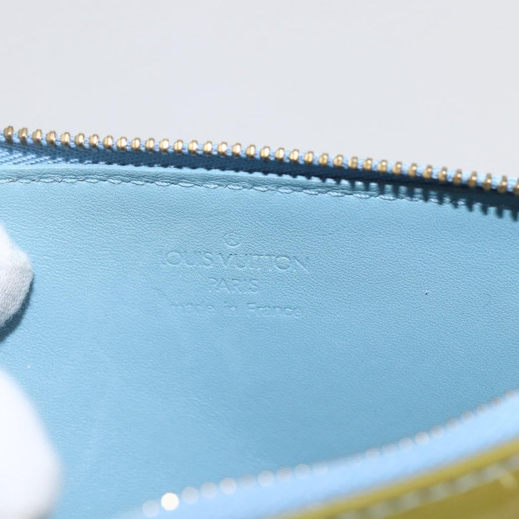 Louis Vuitton Lexington Pochette Monogram Vernis Blue Patent_Leather Clutche & Pouche Bag