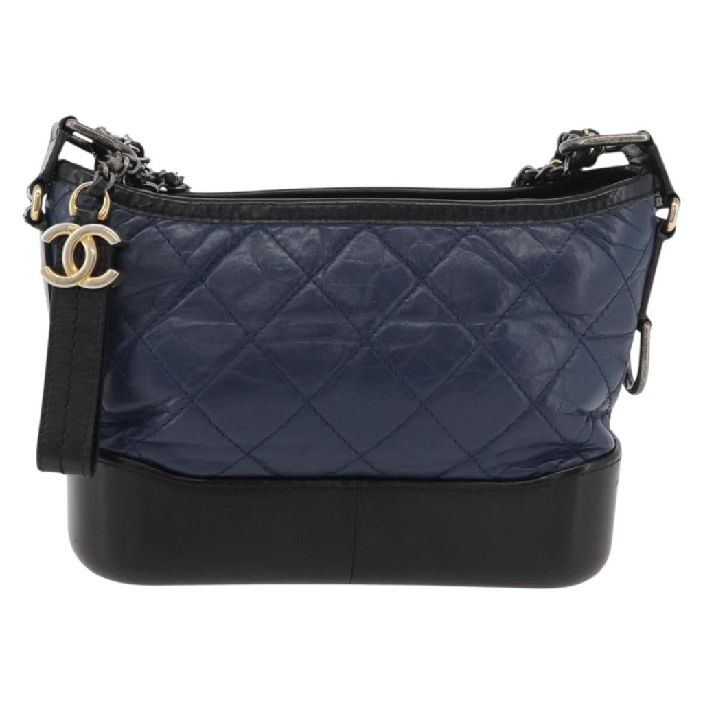 Chanel Gabrielle Hobo Quilted Aged Calfskin Multicolour Leather Shoulder Bag Bag