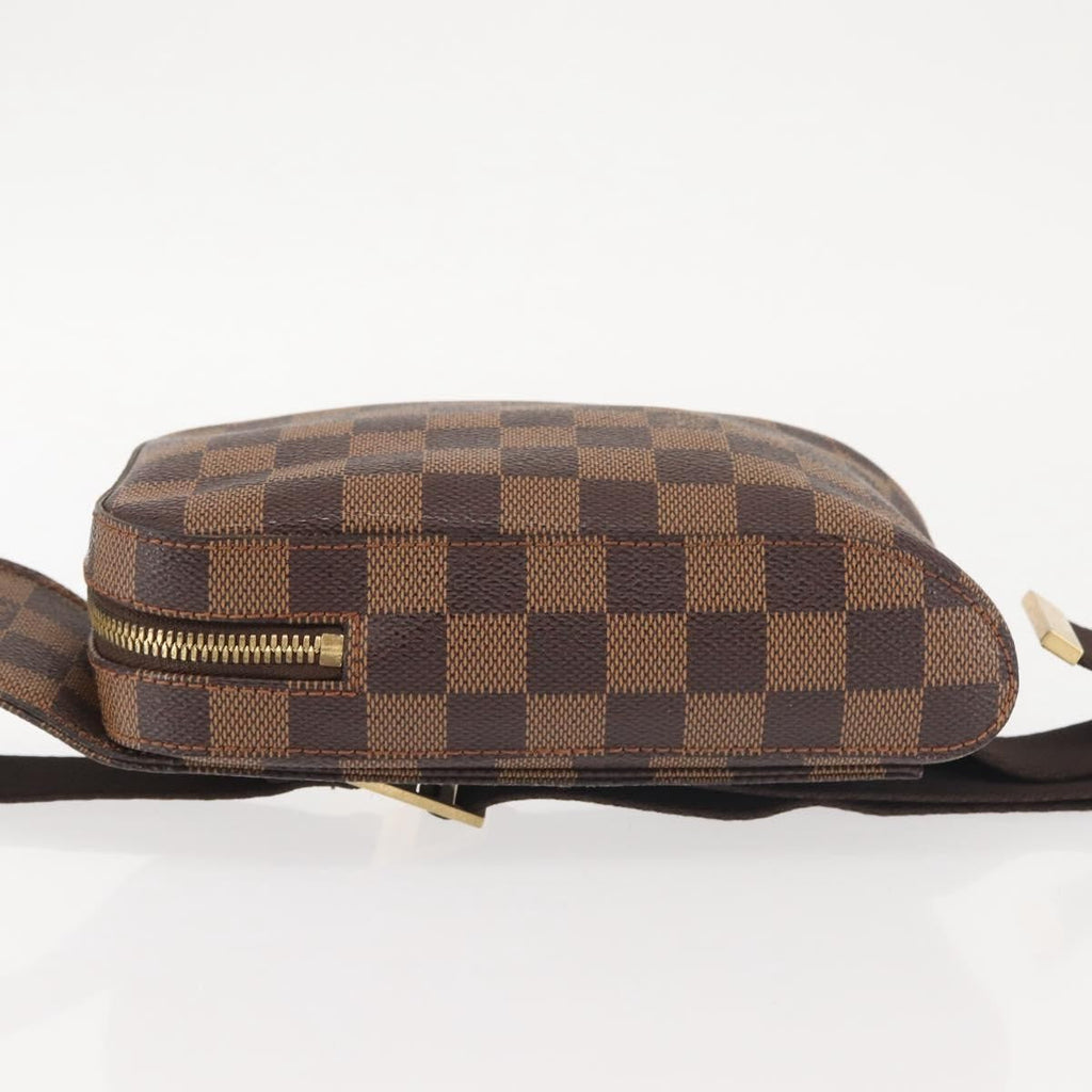 Louis Vuitton Geronimos Waist Bag Damier Brown Canvas Shoulder Bag