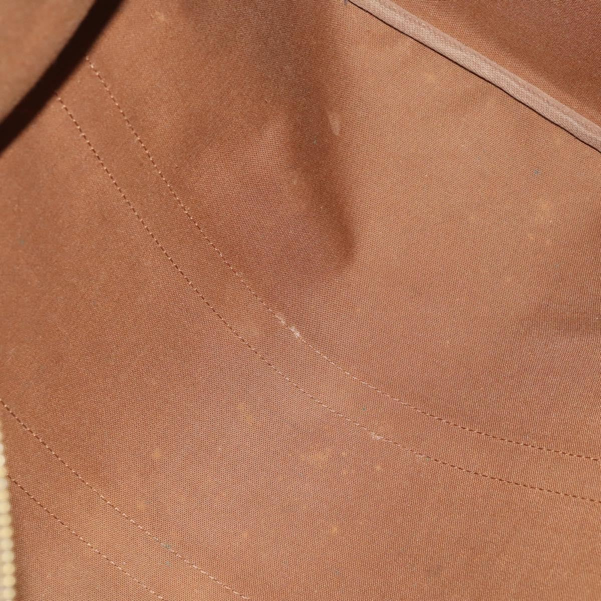 Louis Vuitton Keepall Bag Monogram Canvas Brown Canvas Travel Bag